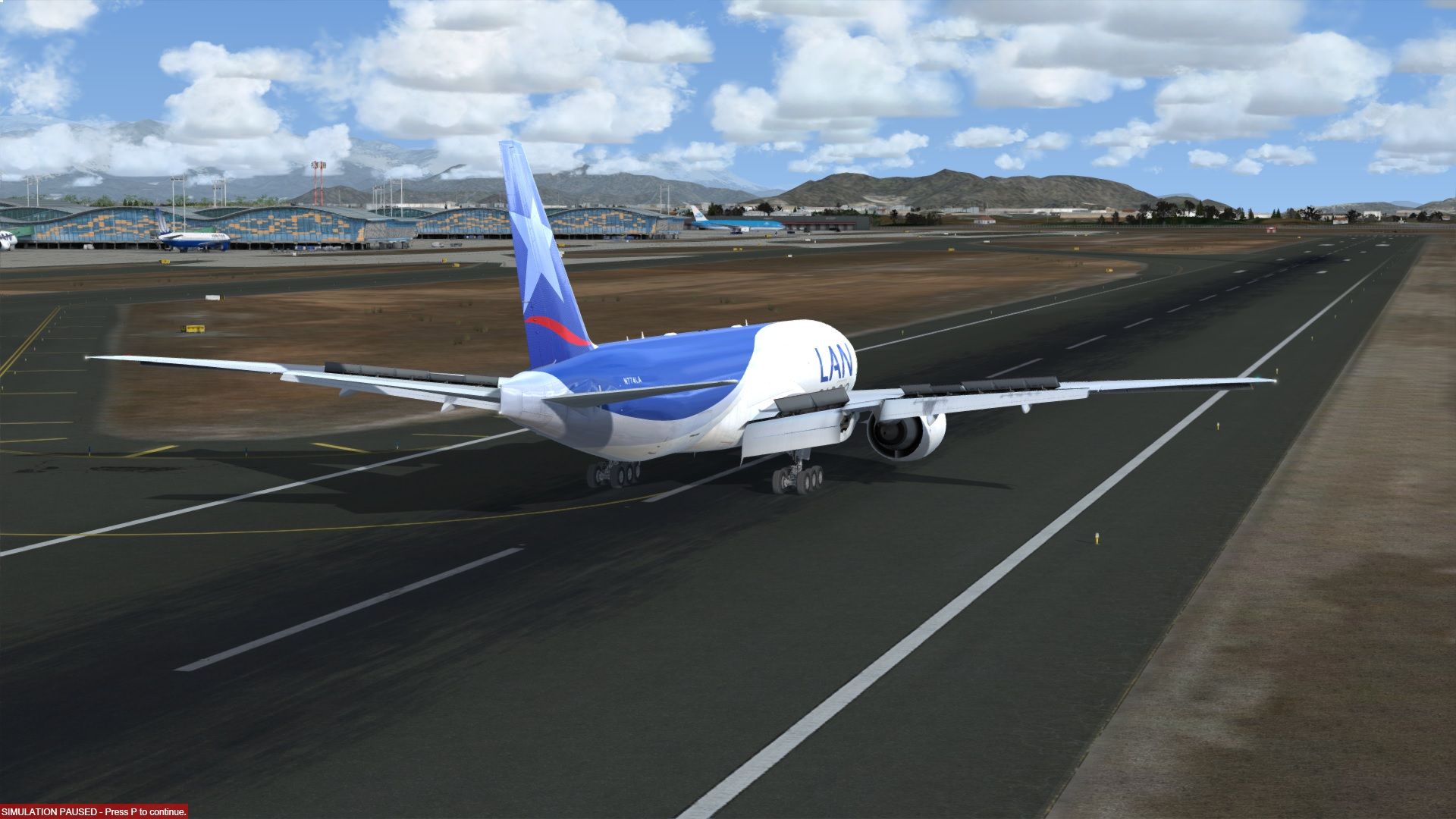 P3Dv4 SAME rwy36 - SCEL rwy17R landing.jpg